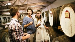 Xl Australia Barossa Valley Seppeltsfield Winery Couple Winetasting SA