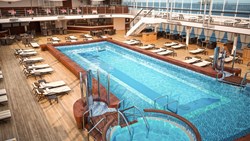 Xl Cruise Silversea Silver Muse Pool Deck Area Day