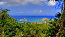 Xl Caribbean Jamaica Ocho Rios Port Town Cruiseship
