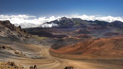 Xl Hawaii Maui Haleakala Crater Nature