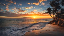 Xl Usa Hawaii Maui Beach Sunset