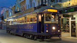 Xl New Zealand Christchurch Tramway Restaurant Tram City Food