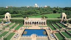 Xl India Agra The Oberoi Amarvilas View Taj Mahal Pool Garden