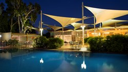 Xl Australia Voyages Sails In The Desert Ayers Rock Pool Evening