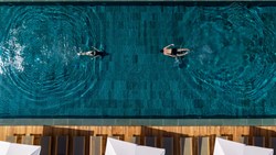 Xl Turkey Hotel Six Senses Kaplankaya Main Pool Two People Swimming