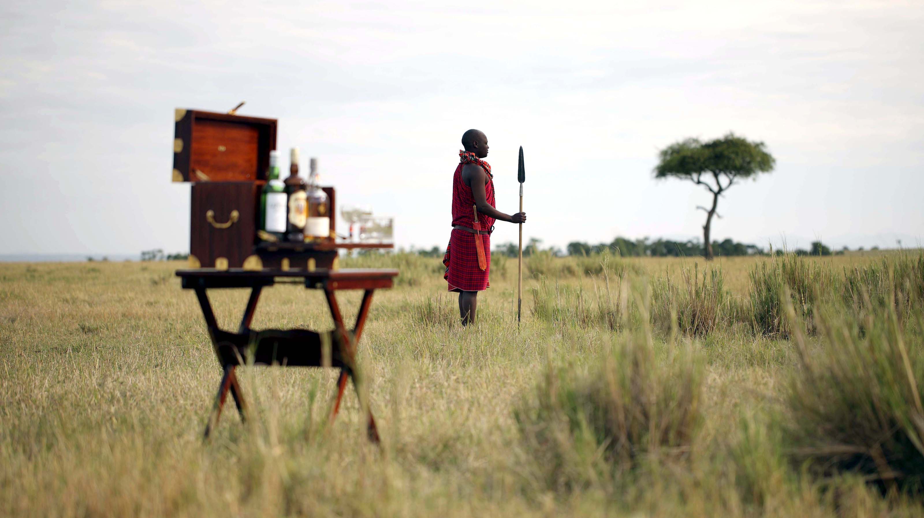 Xl Kenya Lodge Elephant Pepper Camp Sundowners
