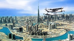 XL Dubai Seawing Burj Khalifa Plane