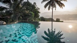 Xl Sri Lanka Hotel Bougainvillea Retreat Pool Morning View