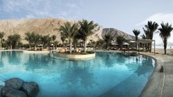 Xl Oman Hotel Six Senses Zighy Bay Sense Salt Water Pool Panorama
