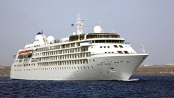XL Silver Wind Ship At Sea