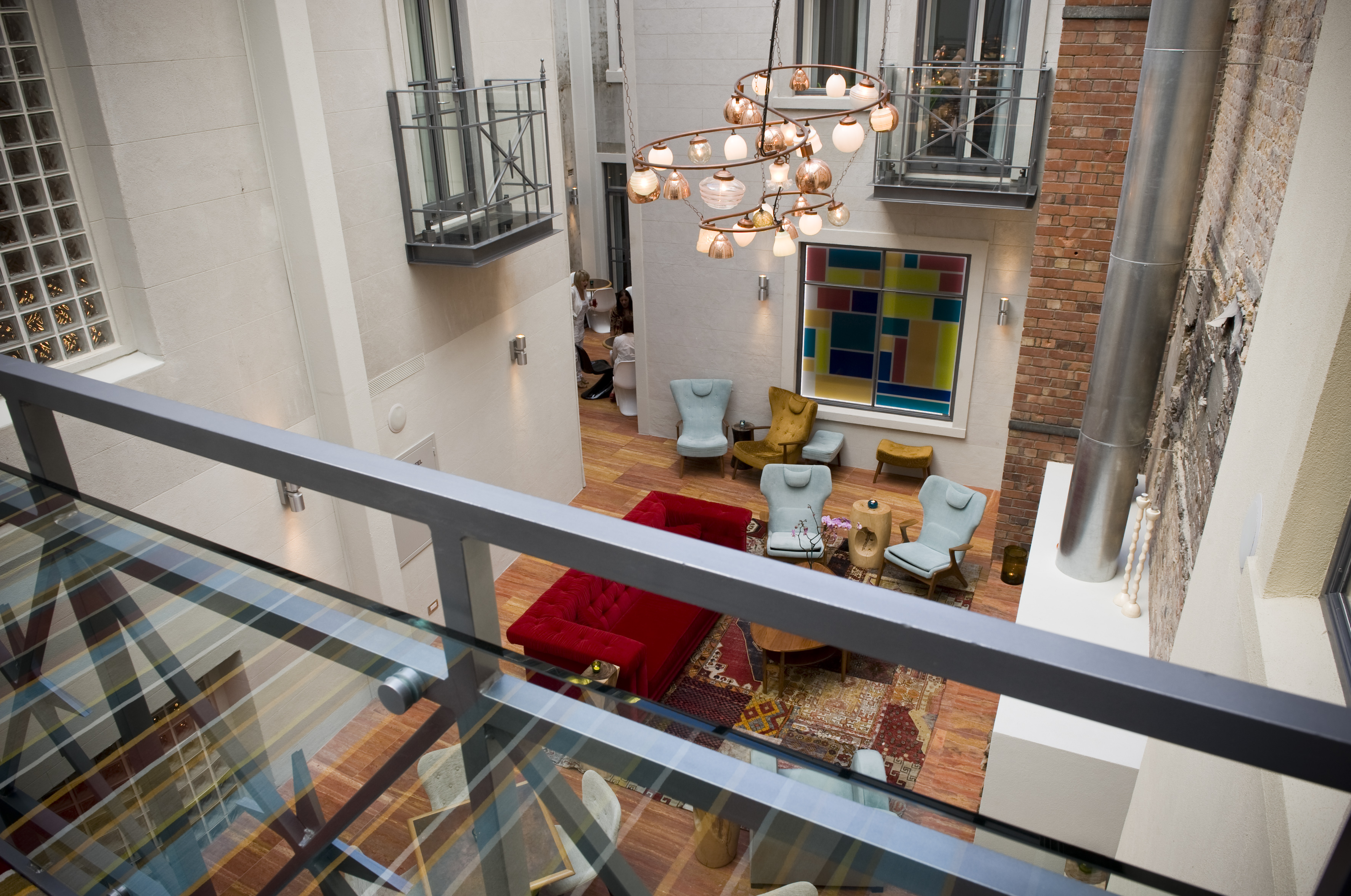 XL Hotel Debrett Auckland New Zealand Atrium