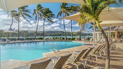 XL Hawaii Honolulu Oahu Turtle Bay Resort Pool Area Sunbeds
