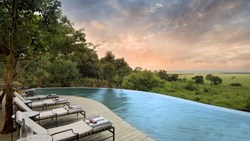 Xl Kenya &Beyond Bateleur Camp Masai Mara National Park North Camp Pool Sunset