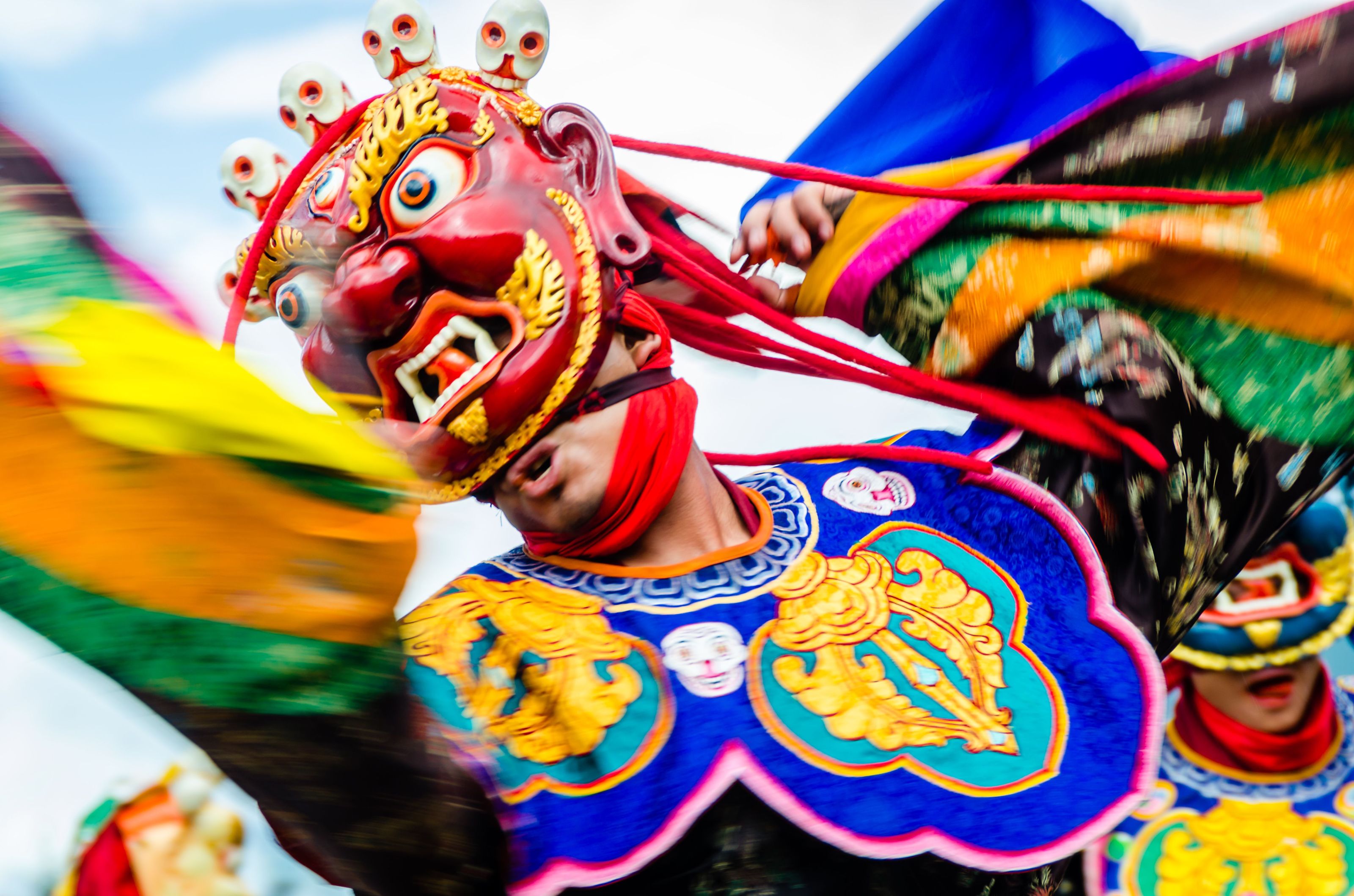 Xl Bhutan Masked Dancer Festival