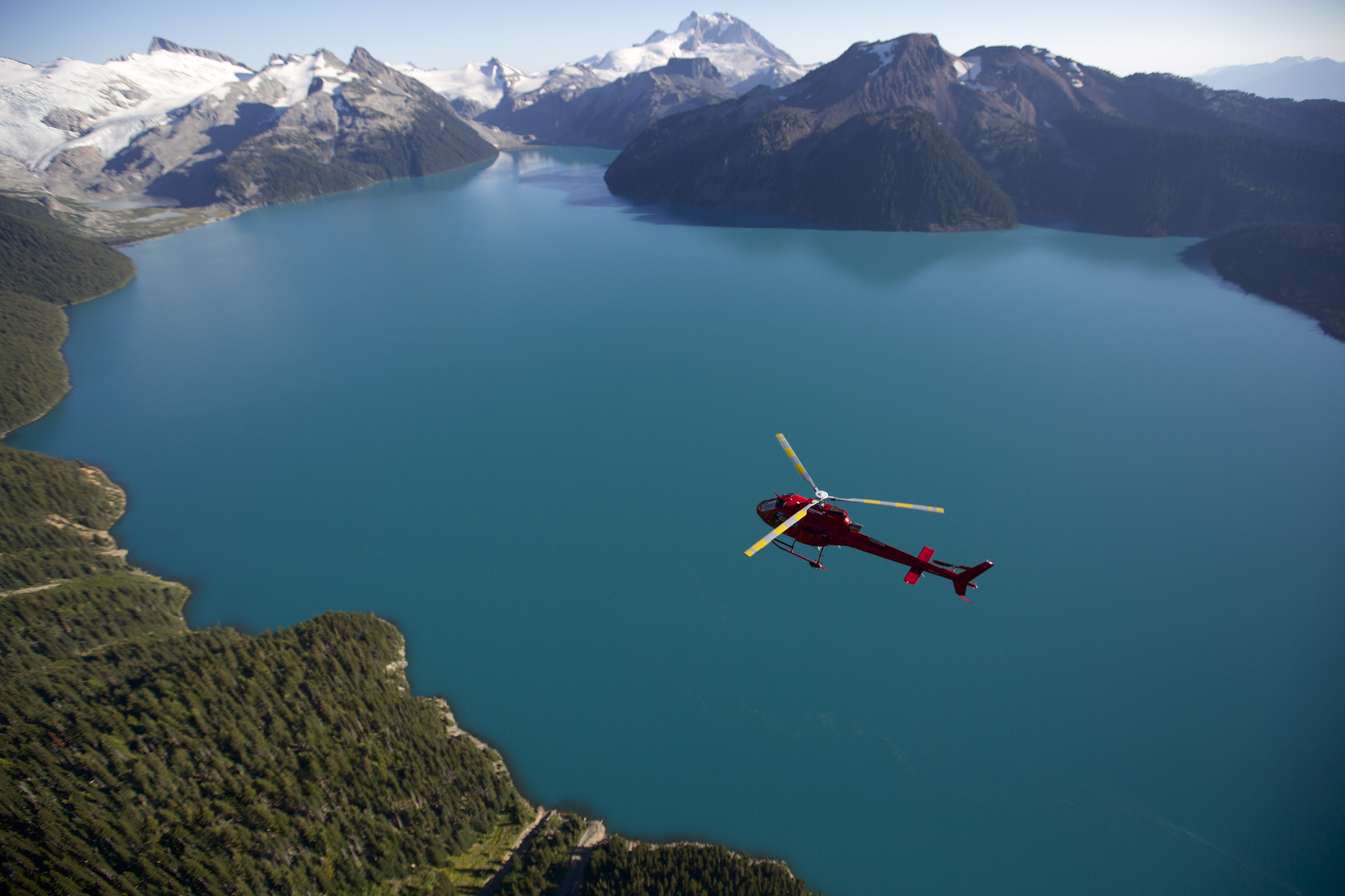 XL Canada Whistler Helicopter Lake View