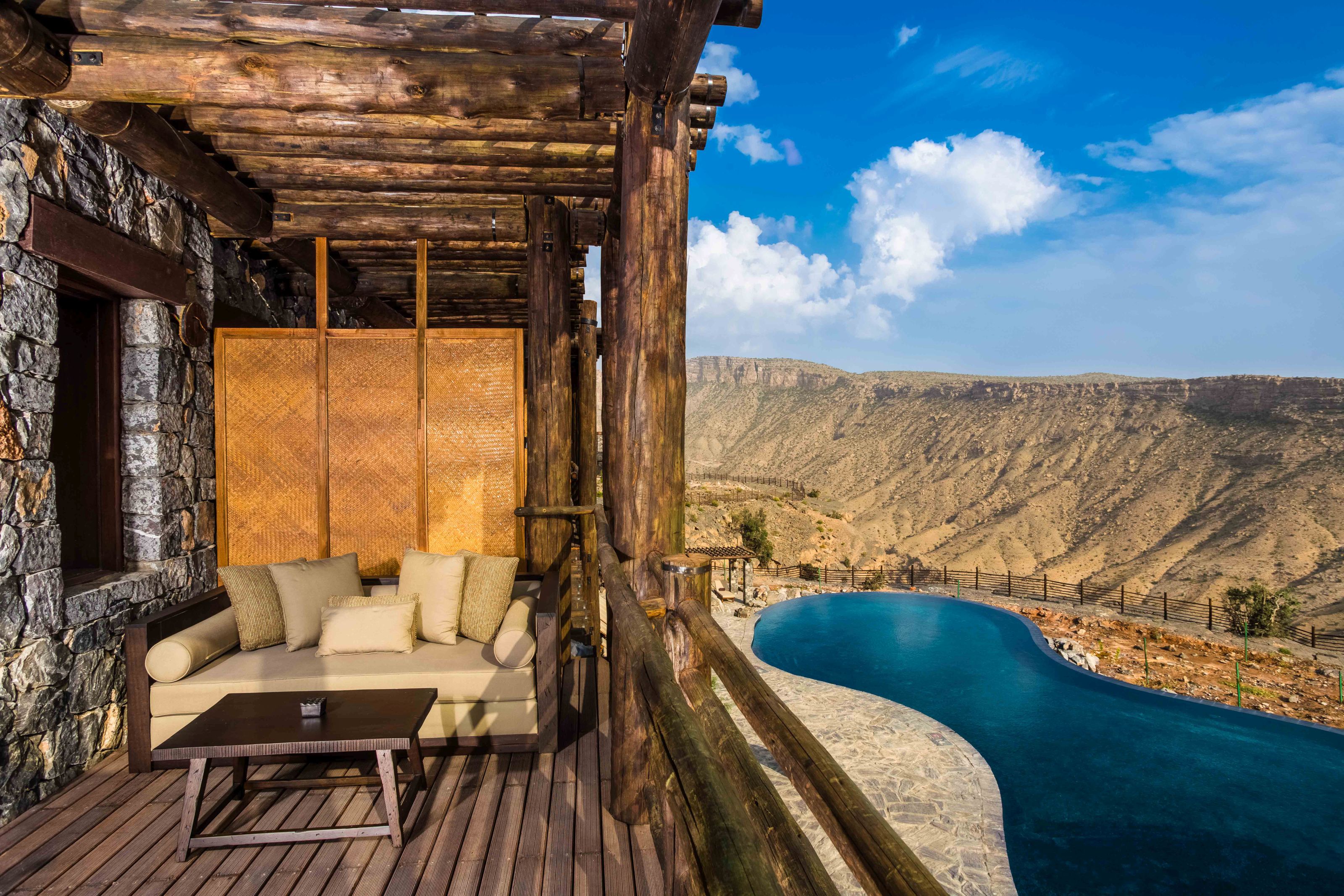 Xl Oman Alila Jabal Akhdar Hotel Ridge View Room Balcony