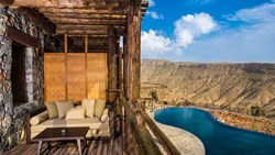Xl Oman Alila Jabal Akhdar Hotel Ridge View Room Balcony