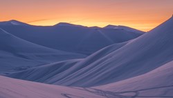 Xl Norway Svalbard Snowmobile Sunset Vemund Solli