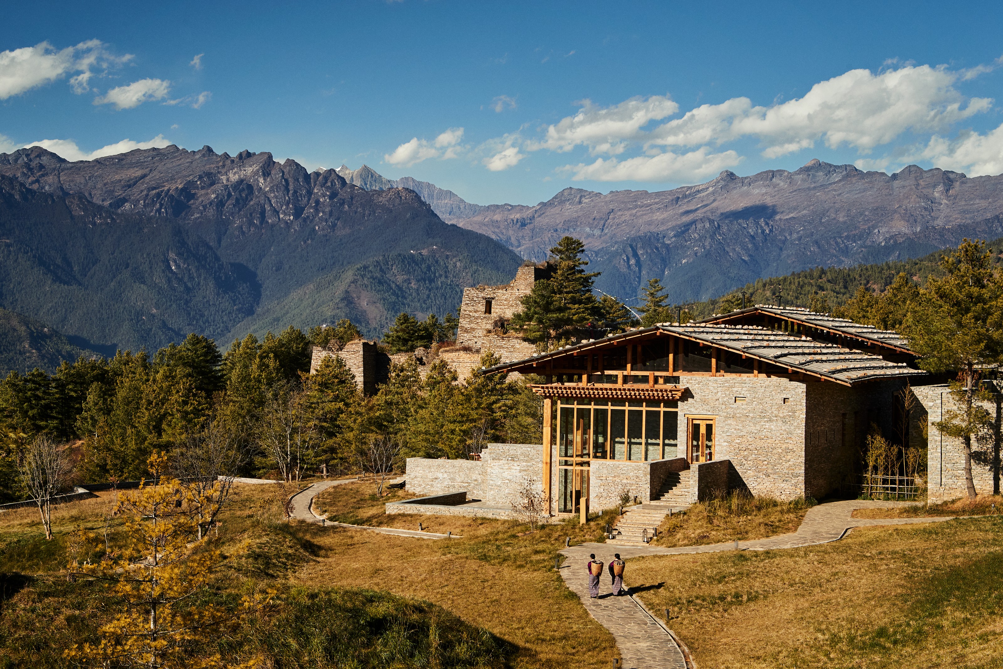 XL Bhutan Six Senses Paro Main Building Exterior