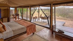 XL Tanzania Tarangire Olivers Camp Room Tent Interior Bedroom