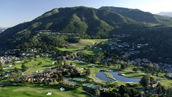 Xl USA Californien Carmel Valley Ranch Aerial Golf Tennis