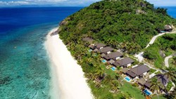 Xl Fiji Matamanoa Island Resort Aerial View Villas
