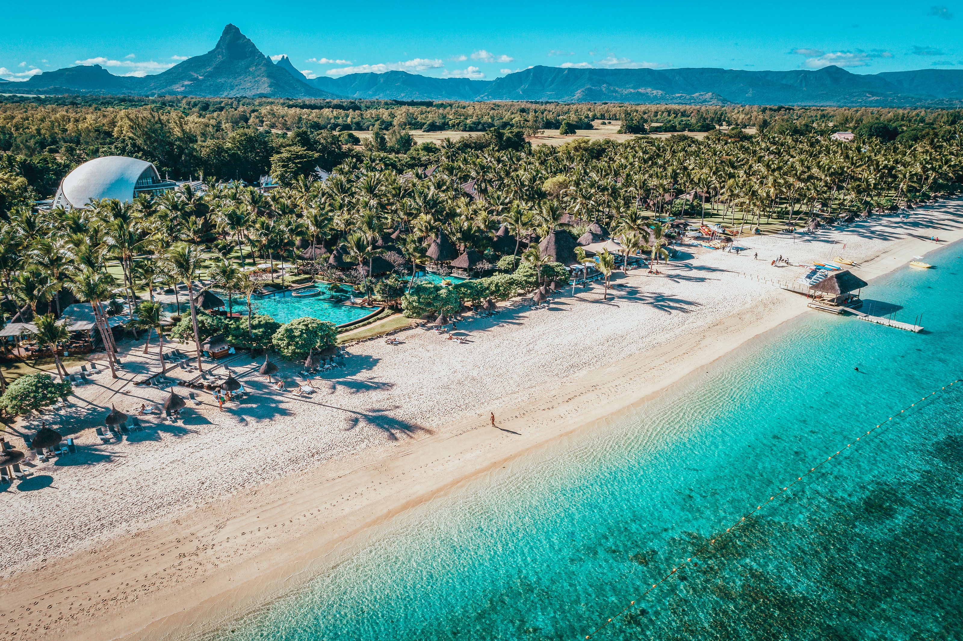 XL Mauritius La Pirogue Aerial View