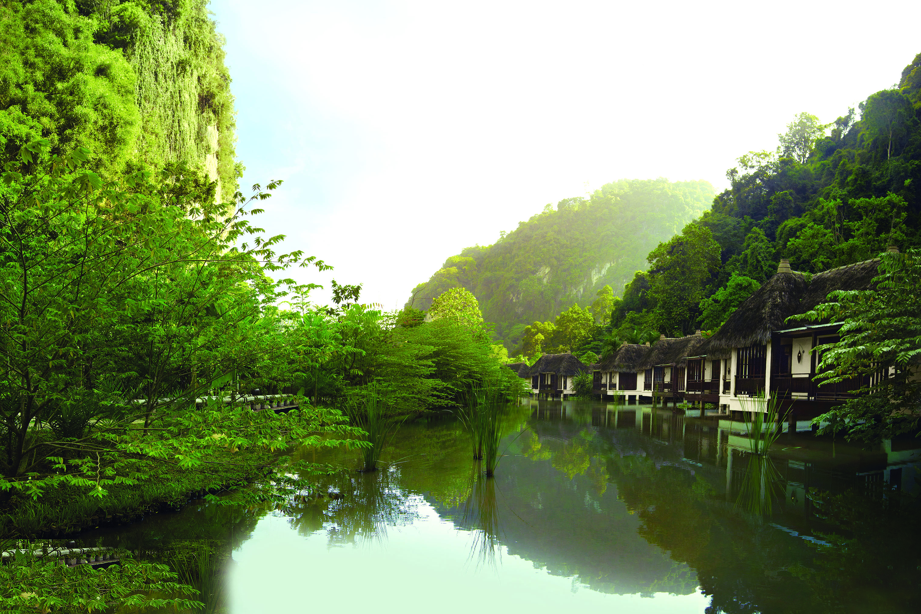 Xl Malaysia The Banjaran Hotspring Water Villa Exterior View