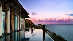 Xl Thailand Banyan Tree Samui Family Ocean Pool Villa Pool Night