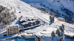 Xl Switzerland Zermatt Riffelalp Hotel Aerial View