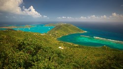 XL Caribbean Antigua English Harbor Aerial View
