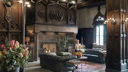 Xl USA Chicago Athletic Association Hotel Lobby Fire Place