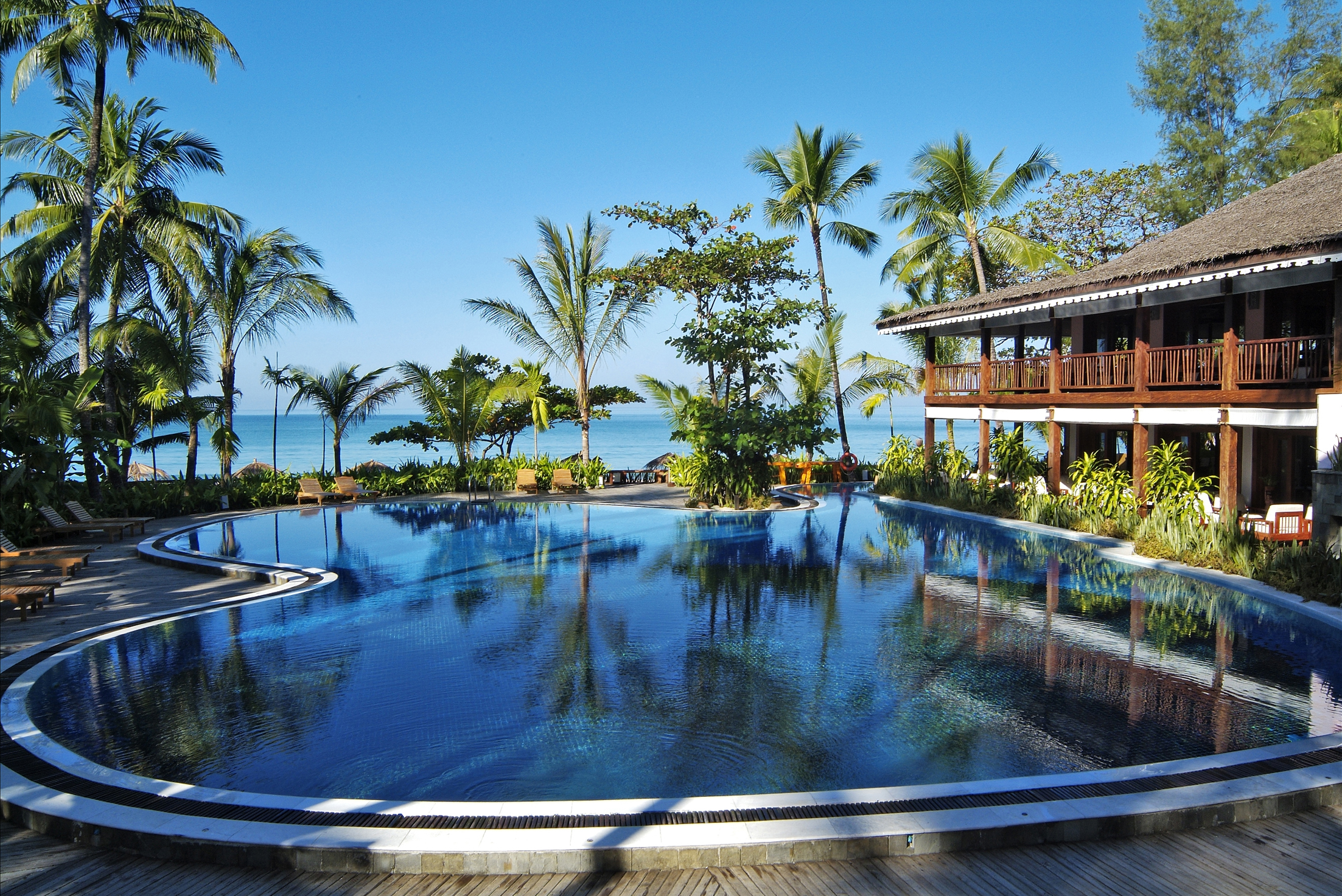 XL Burma Sandoway Resort Ngapali Beach Pool