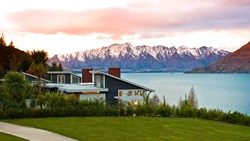 Xl New Zealand Queenstown Matakauri Lodge Aerial View Nature Lake Wakatipu