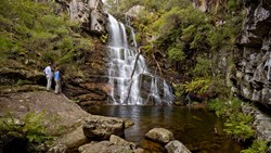 Xl Australia NSW Blue Mountains Waterfall