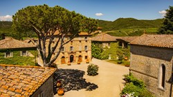 XL Italien Toscana Borgo San Felice View Of Piazza San Felice And Palazzo