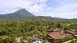 Xl Costa Rica Arenal Hotel Arenal Springs Aerial View Resort Volcano