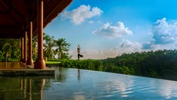 XL Bali Ubud Mandapa Ritz Carlton Reserve Yoga At Mandapa