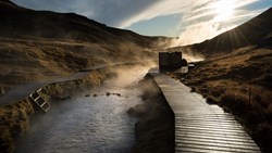 Xl Iceland Hveragerdi Reykjadalur Valley River