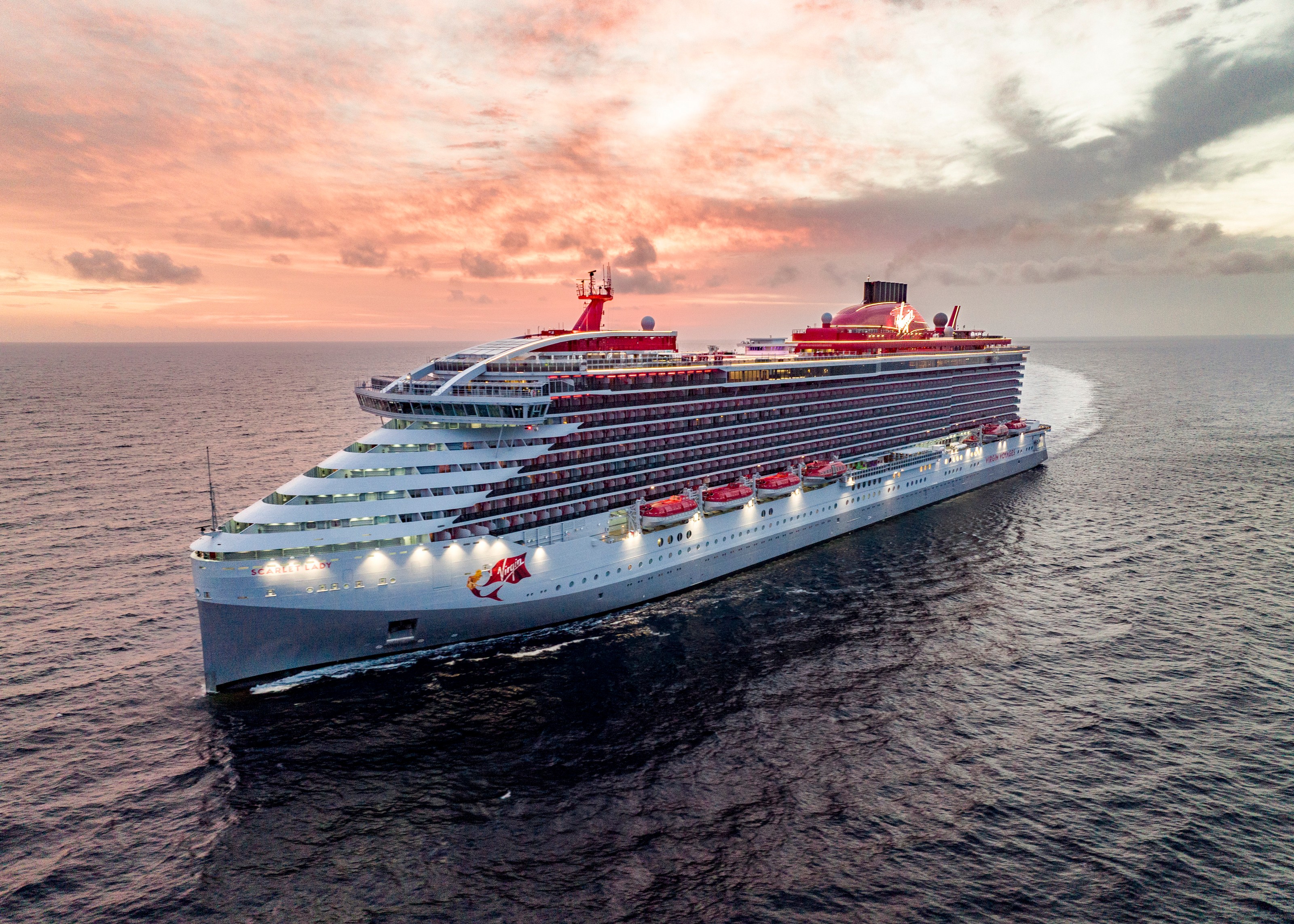 XL Virgin Voyages Scarlet Lady Exterior