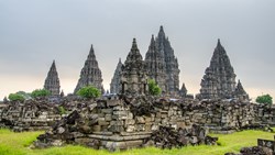 XL Indonesia Java Prambanan Temple Near Yogyakarta