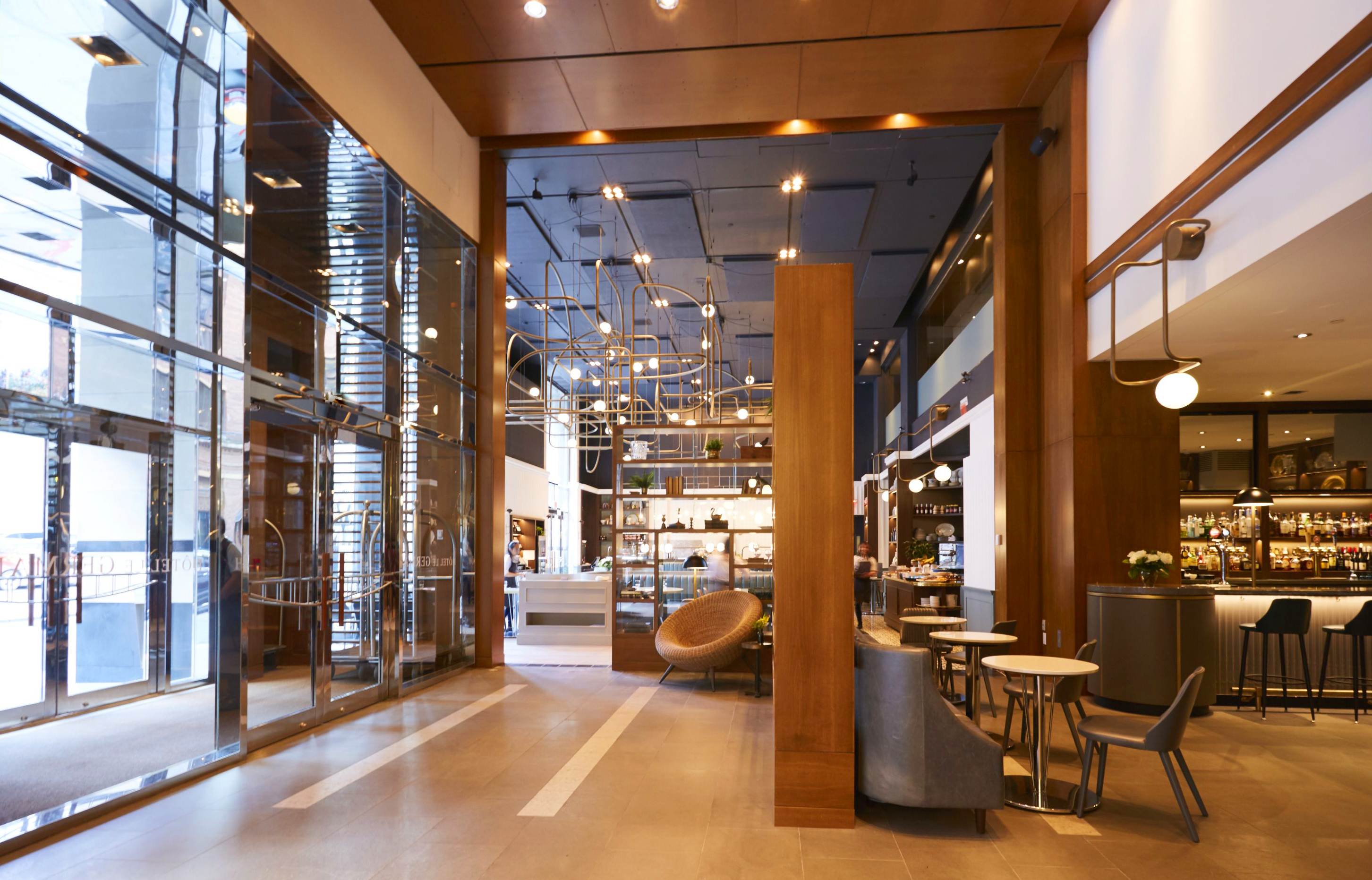 Xl Canada Toronto Le Germain Hotel Lobby Entrance