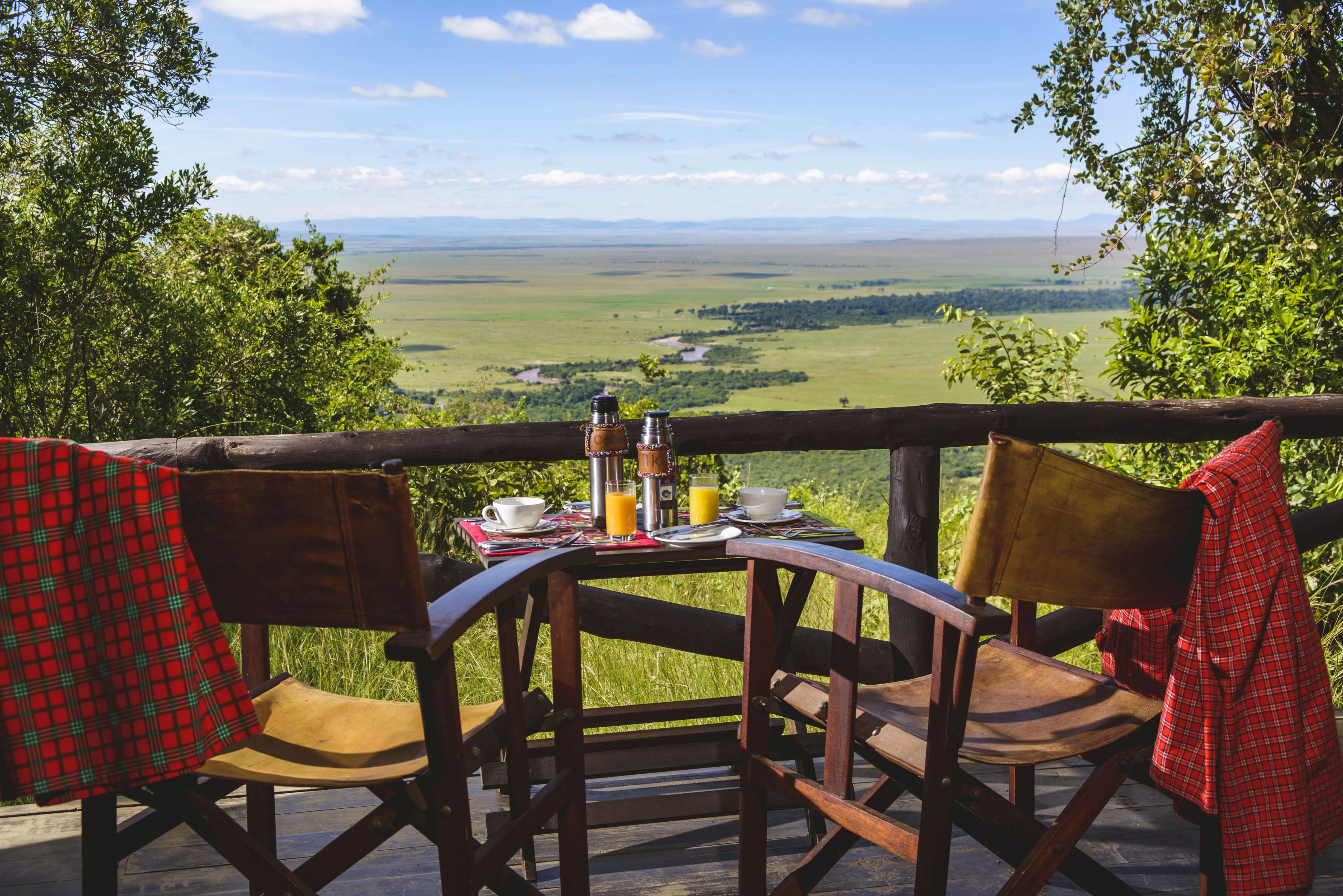 Xl Kenya Masai Mara Kilima Camp Terrace View