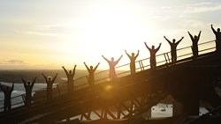 Xl Australia Sydney Harbour Bridgeclimb Twilight People