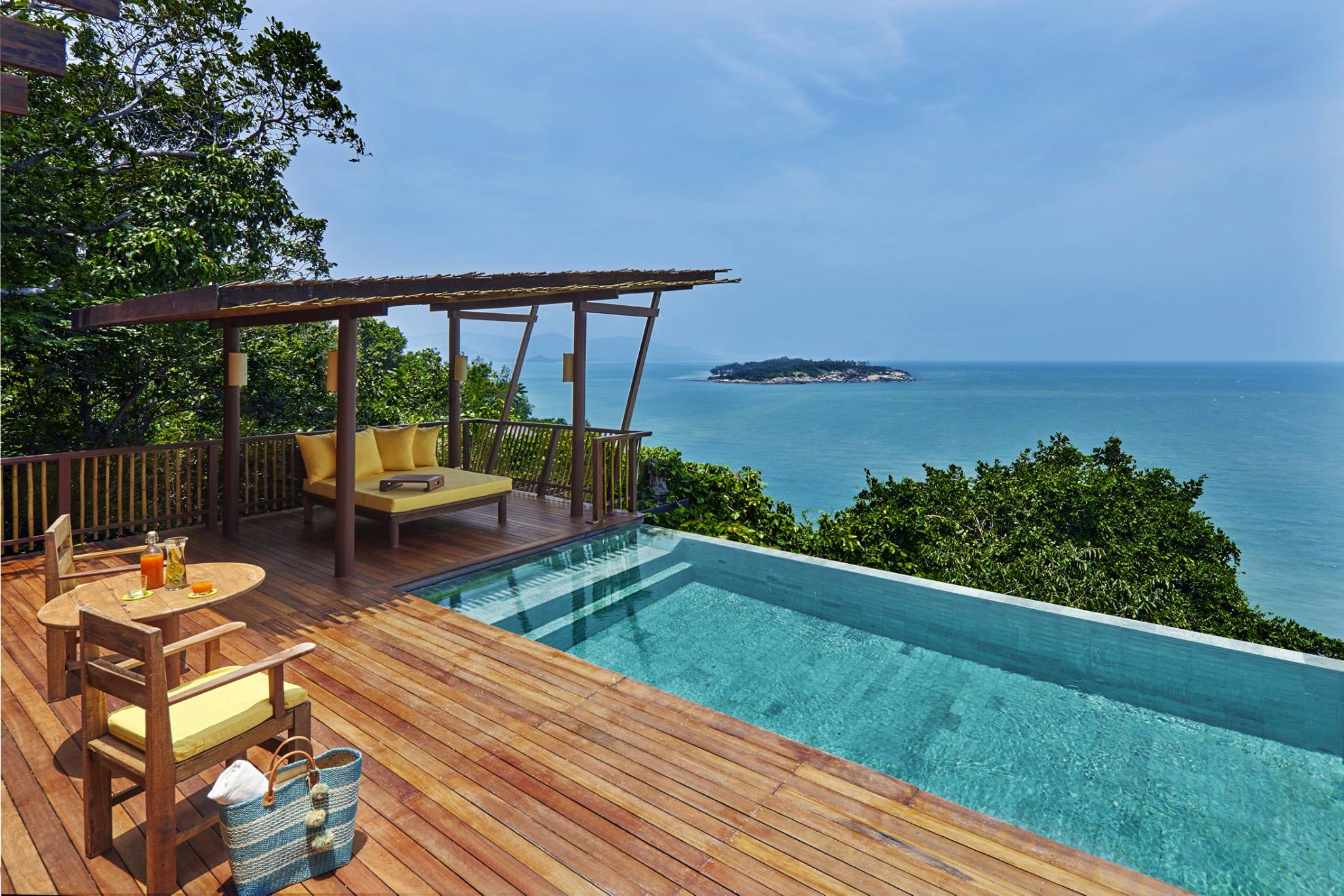 XL Thailand Six Senses Samui Ocean Front Pool Villa Suite View
