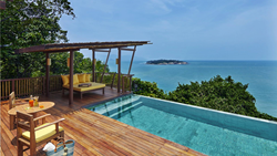 XL Thailand Six Senses Samui Ocean Front Pool Villa Suite View