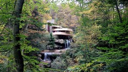 Xl Usa Pennsylvania Pittsburgh Fallingwater House Stream(2)
