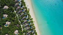 XL Maldives Sirru Fen Fushi, Private Lagoon Resort Villa Aerial