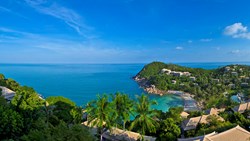 Thailand Banyan Tree Samui Resort Overview Panoramic