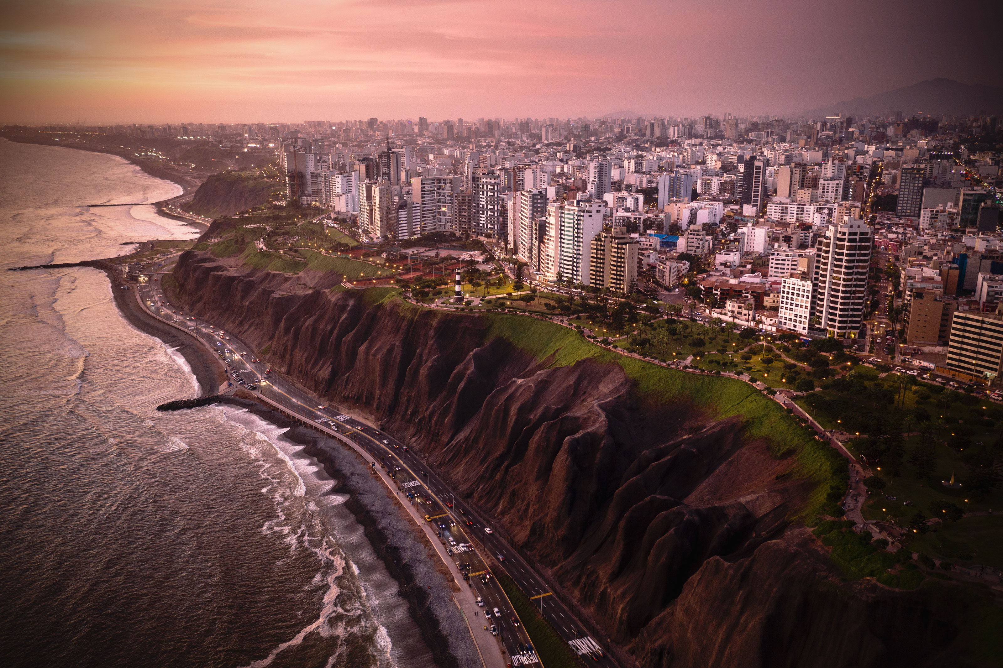 Xl Peru Lima Town Oceanjpg